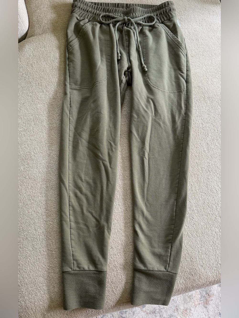 Free People FP Movement Olive Green Joggers – Small – $30
